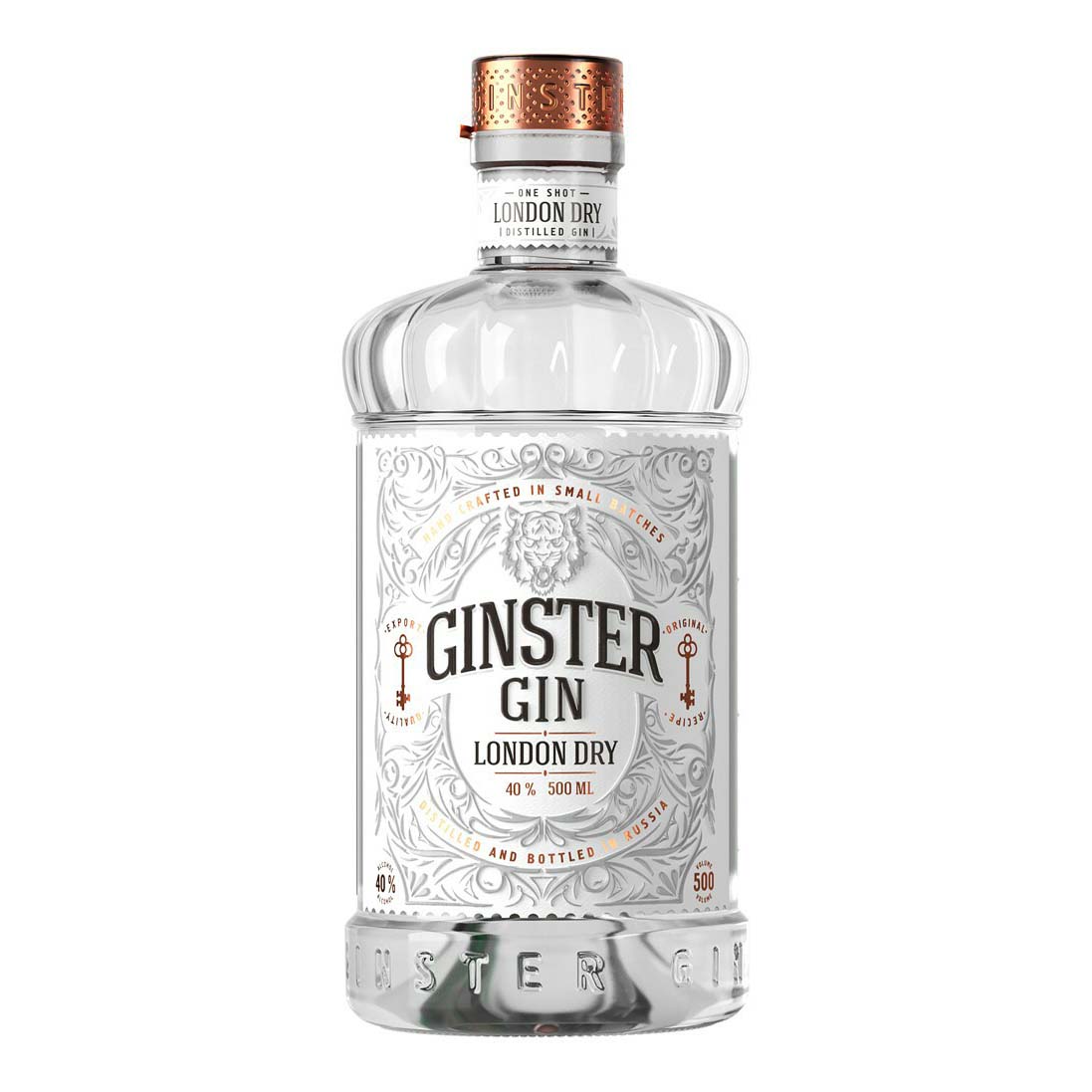 

Джин ЛВЗ Саранский Ginster London Dry Gin 40% 0,5 л