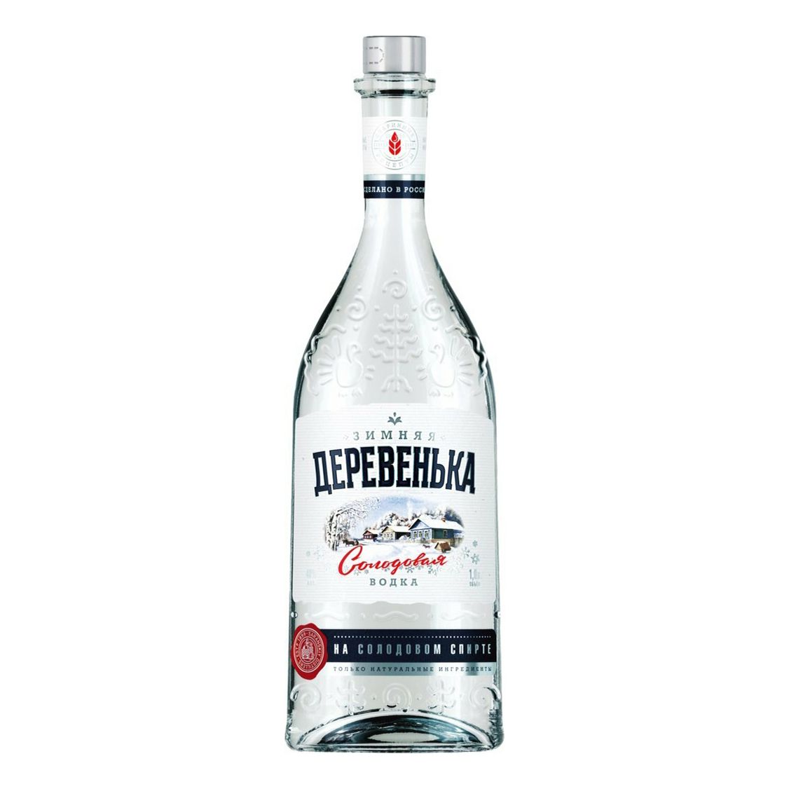 

Водка Зимняя Деревенька Альфа 40% 1 л