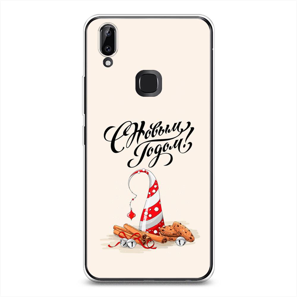 

Чехол на Vivo Y85 "Подарки на Новый Год", Бежевый;красный;черный, 260350-5