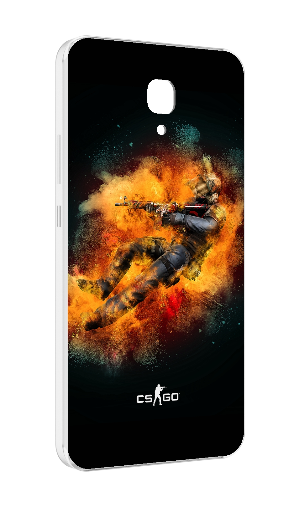 

Чехол MyPads CS-go-Контр-террорист мужской для Meizu M5 Note, Прозрачный, Tocco