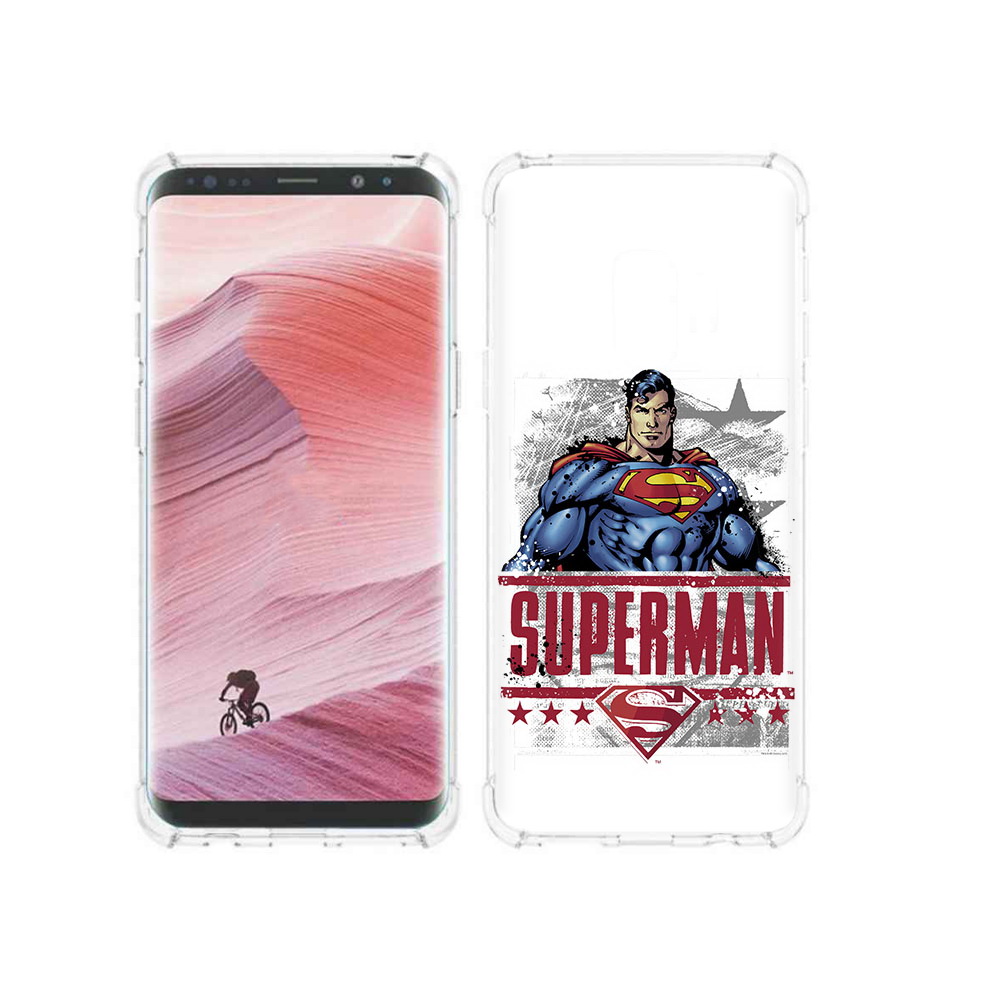 

Чехол MyPads Tocco для Samsung Galaxy S9 рисунок супермен (PT101623.567.583), Прозрачный, Tocco
