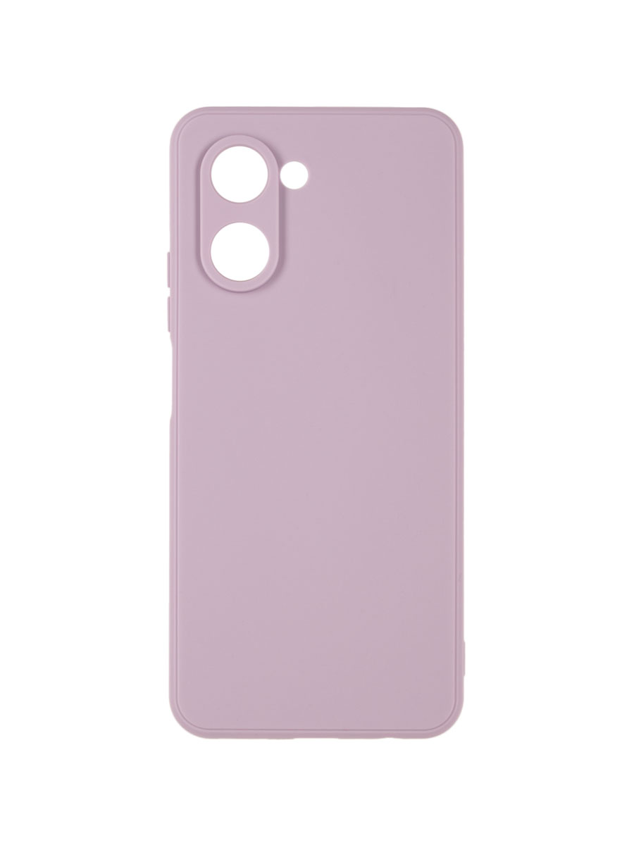 фото Чехол для realme c33 4g, realme c33 2023 с защитой камеры, с микрофиброй, сиреневый zibelino