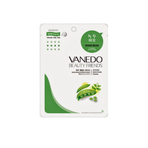 

Маска для лица Vanedo Mung bean Essence Mask Sheet Pack бобы мунг, 25 гр