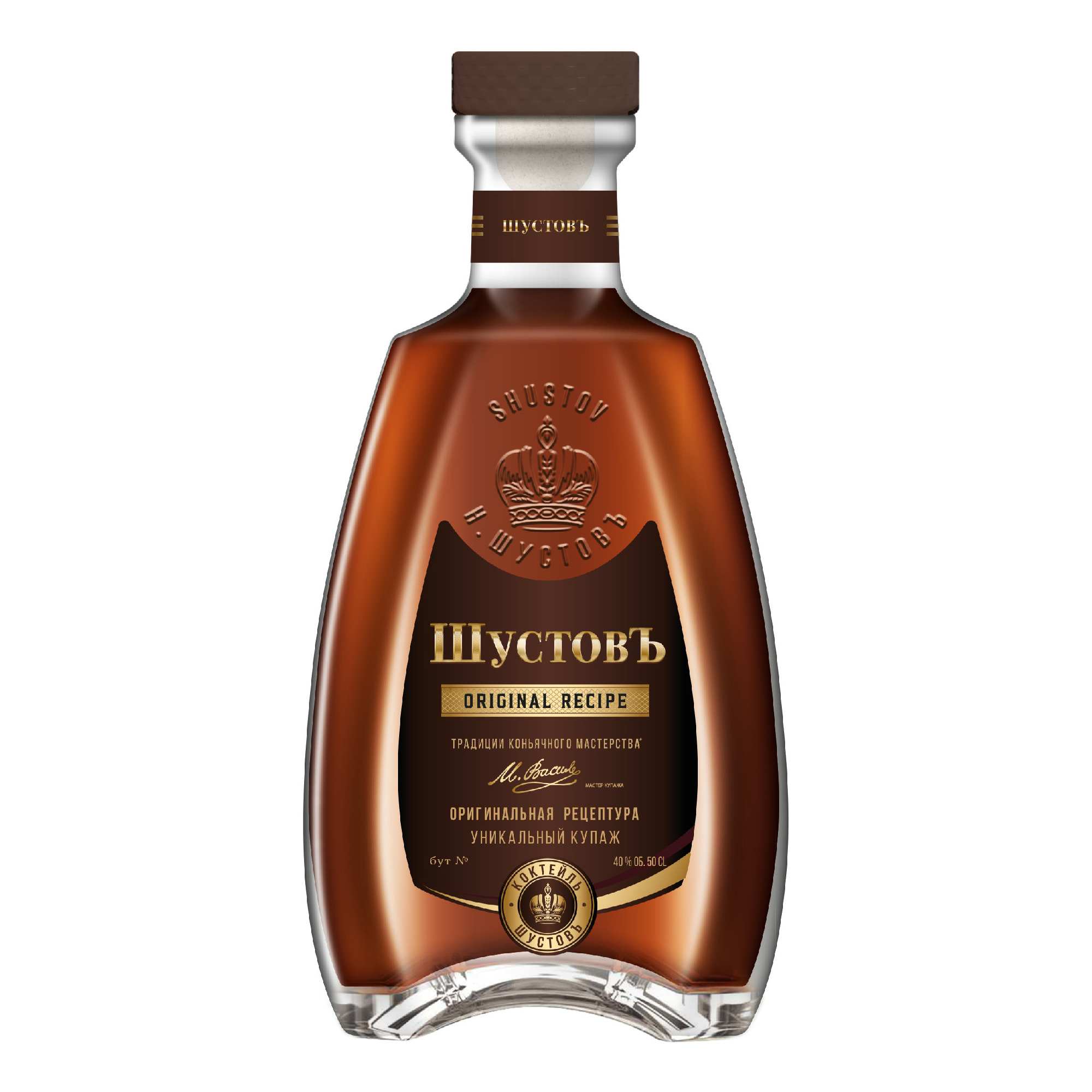 Коктейль ОСТ-Алко ШустовЪ 40% 0,5 л