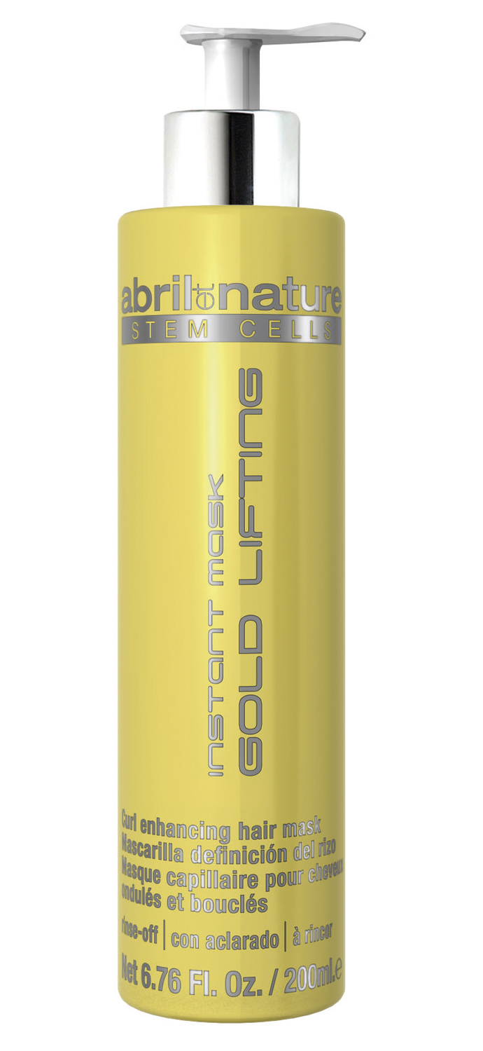 

Мгновенная маска для вьющихся волос Abril Et Nature Instant Mask Gold Lifting, 200 мл