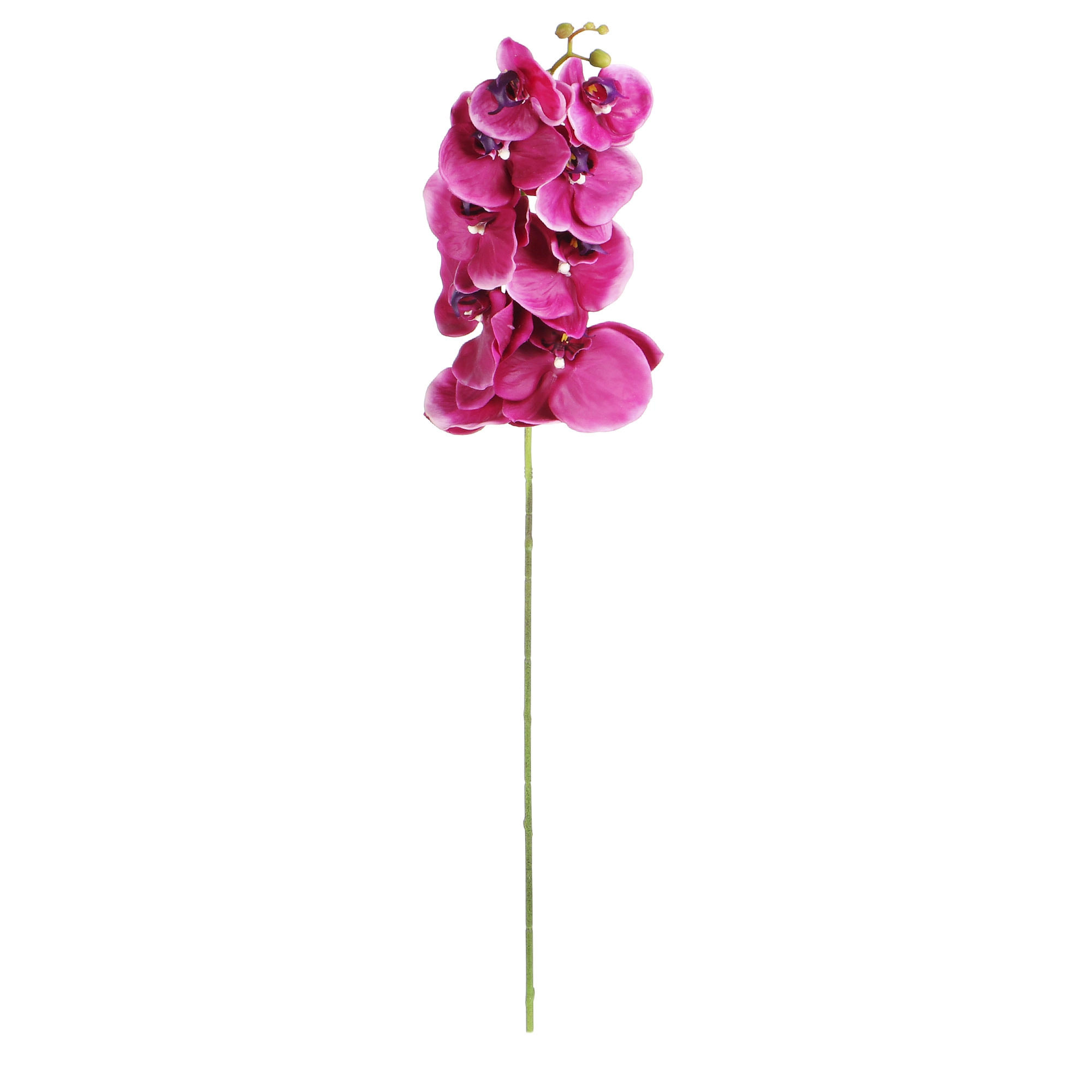 Цветок искусственный Fuzhou light орхидея бордо 102 см