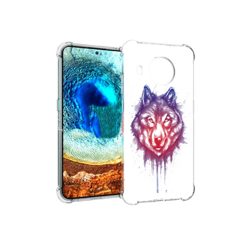 

Чехол MyPads Tocco для Nokia X20 пушистый волк (PT159436.101.561), Прозрачный, Tocco