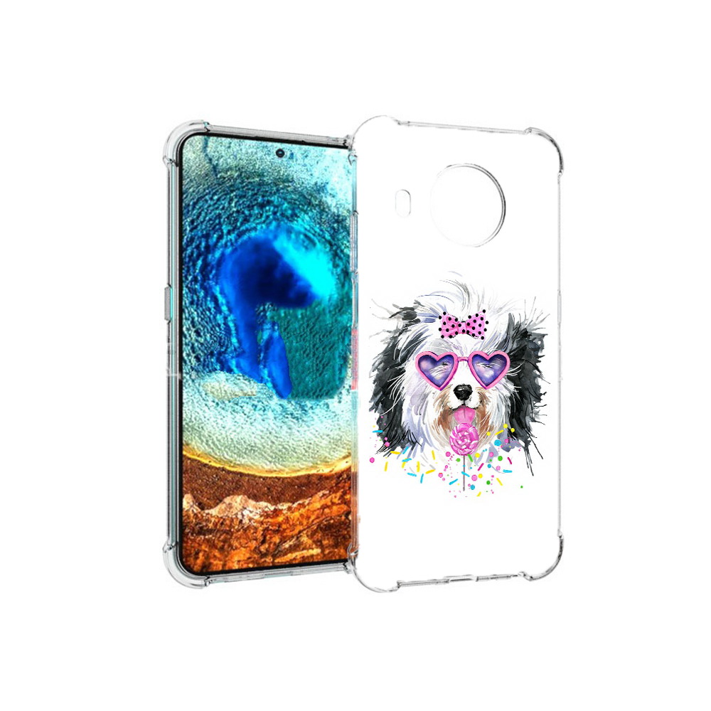 

Чехол MyPads Tocco для Nokia X20 пушистик (PT159436.101.559), Прозрачный, Tocco