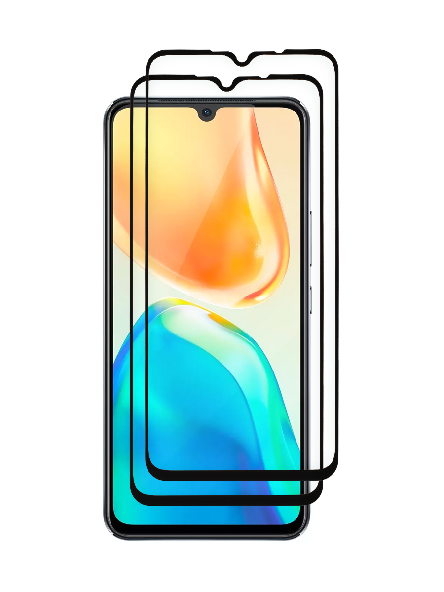 

Защитное стекло для Vivo V20, V20 SE, V21, 21E, V23e, V25 5G, V25e 4G черный 2шт, ZTG-3D-VIV-V25