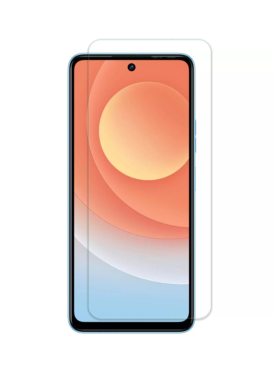 Защитное стекло для Tecno Camon 19 Neo без рамки, с отступом от краев