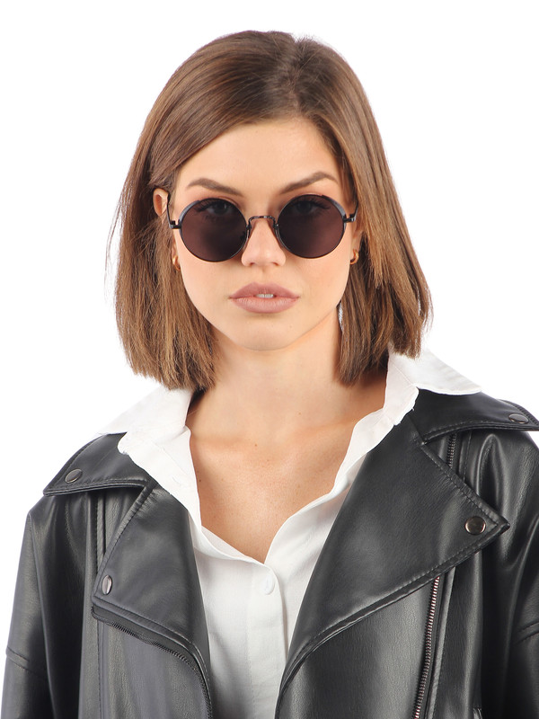 Солнцезащитные очки женские Pretty Mania DT005 черные