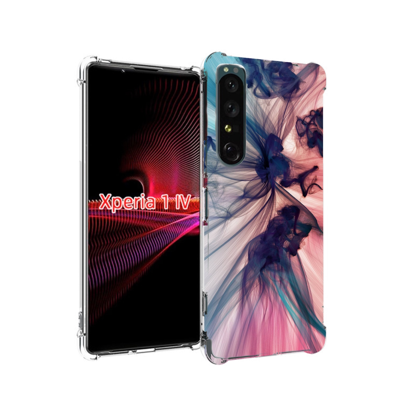 

Чехол накладка MyPads разноцветный дым для Sony Xperia 1 IV, Прозрачный, Tocco