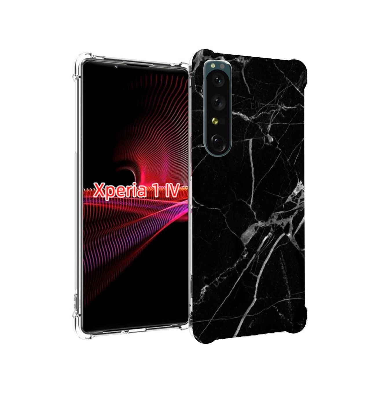 

Чехол накладка MyPads разбитое стекло для Sony Xperia 1 IV, Прозрачный, Tocco