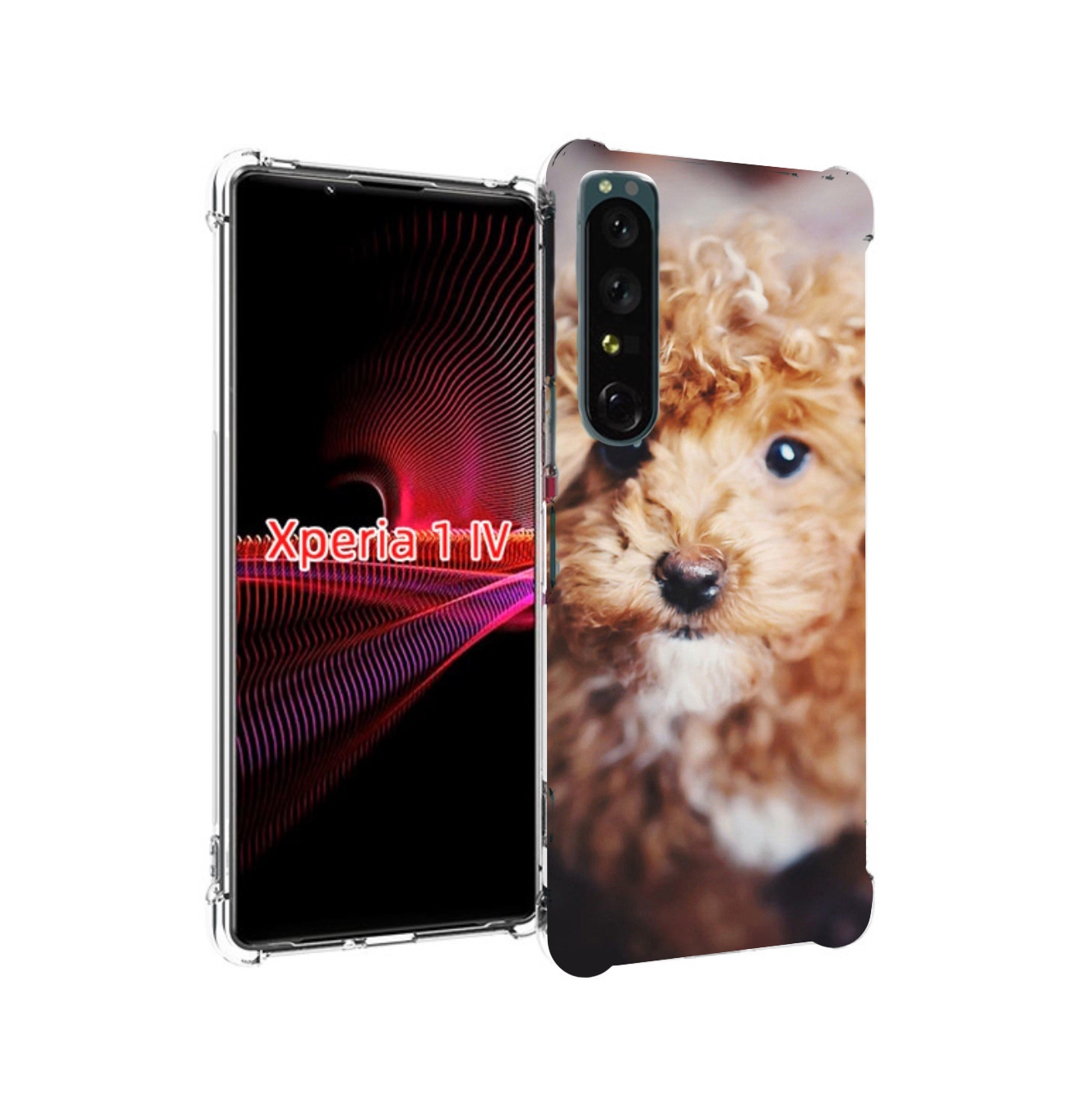 

Чехол накладка MyPads пудель для Sony Xperia 1 IV, Прозрачный, Tocco