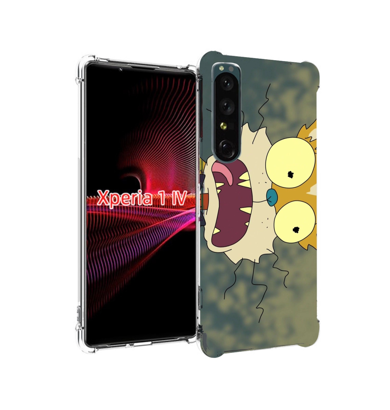 

Чехол накладка MyPads пугливый кот для Sony Xperia 1 IV, Прозрачный, Tocco