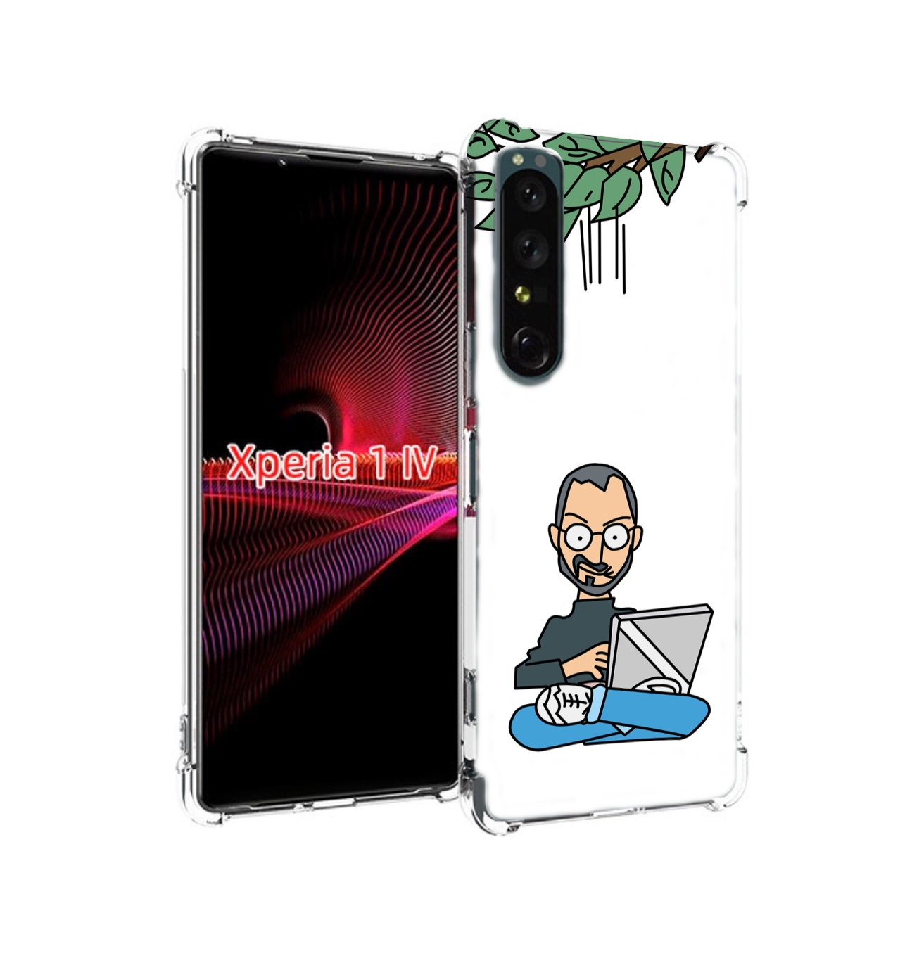 

Чехол накладка MyPads программист для Sony Xperia 1 IV, Прозрачный, Tocco