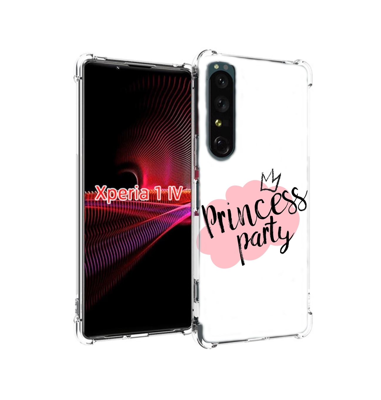 

Чехол накладка MyPads принцессная-вечеринка для Sony Xperia 1 IV, Прозрачный, Tocco