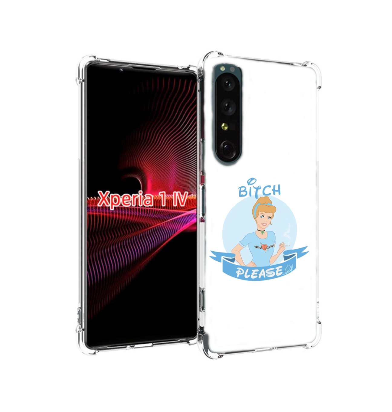 

Чехол накладка MyPads принцесса-эльза женский для Sony Xperia 1 IV, Прозрачный, Tocco