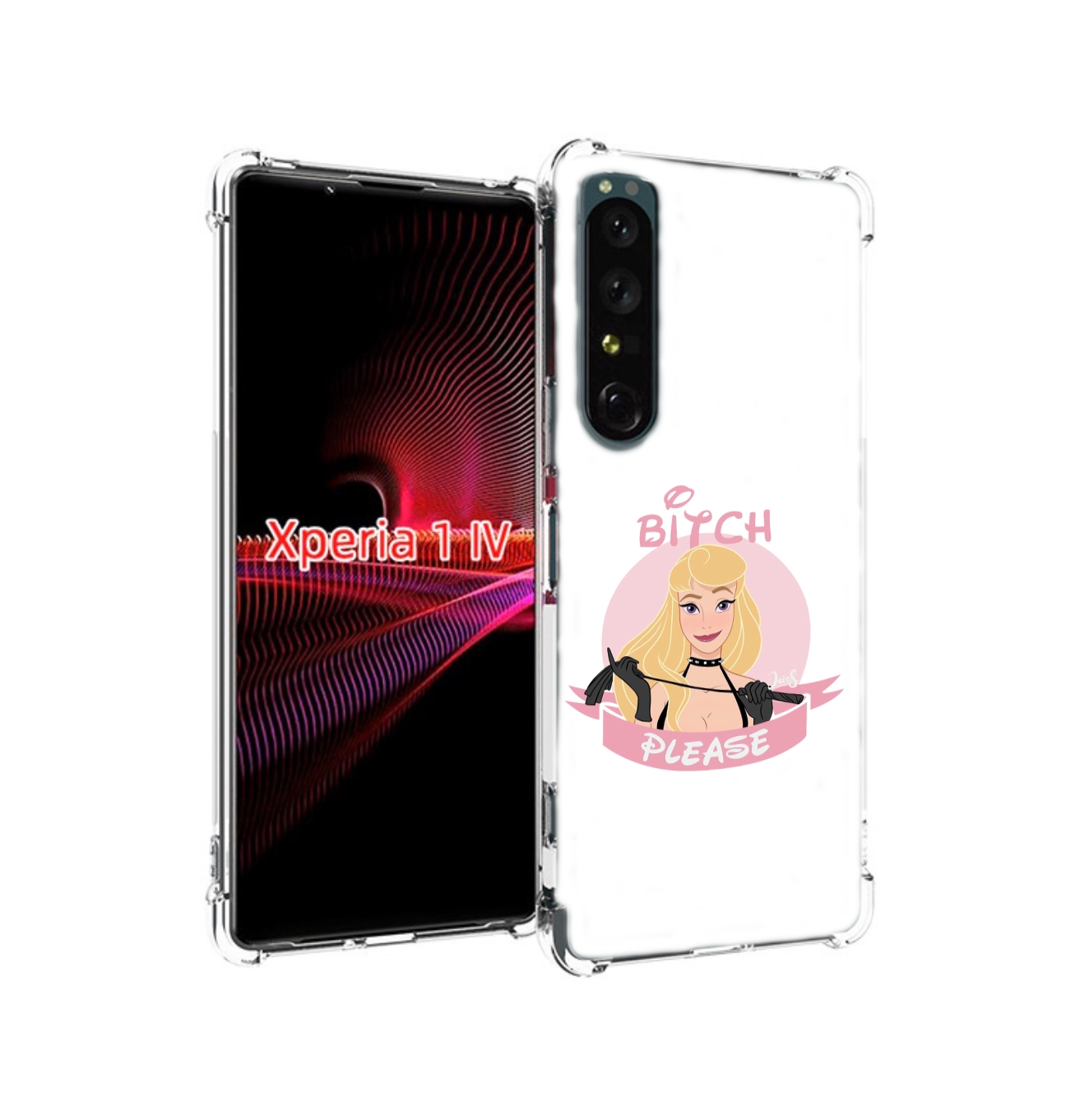 

Чехол накладка MyPads принцесса-аврора женский для Sony Xperia 1 IV, Прозрачный, Tocco