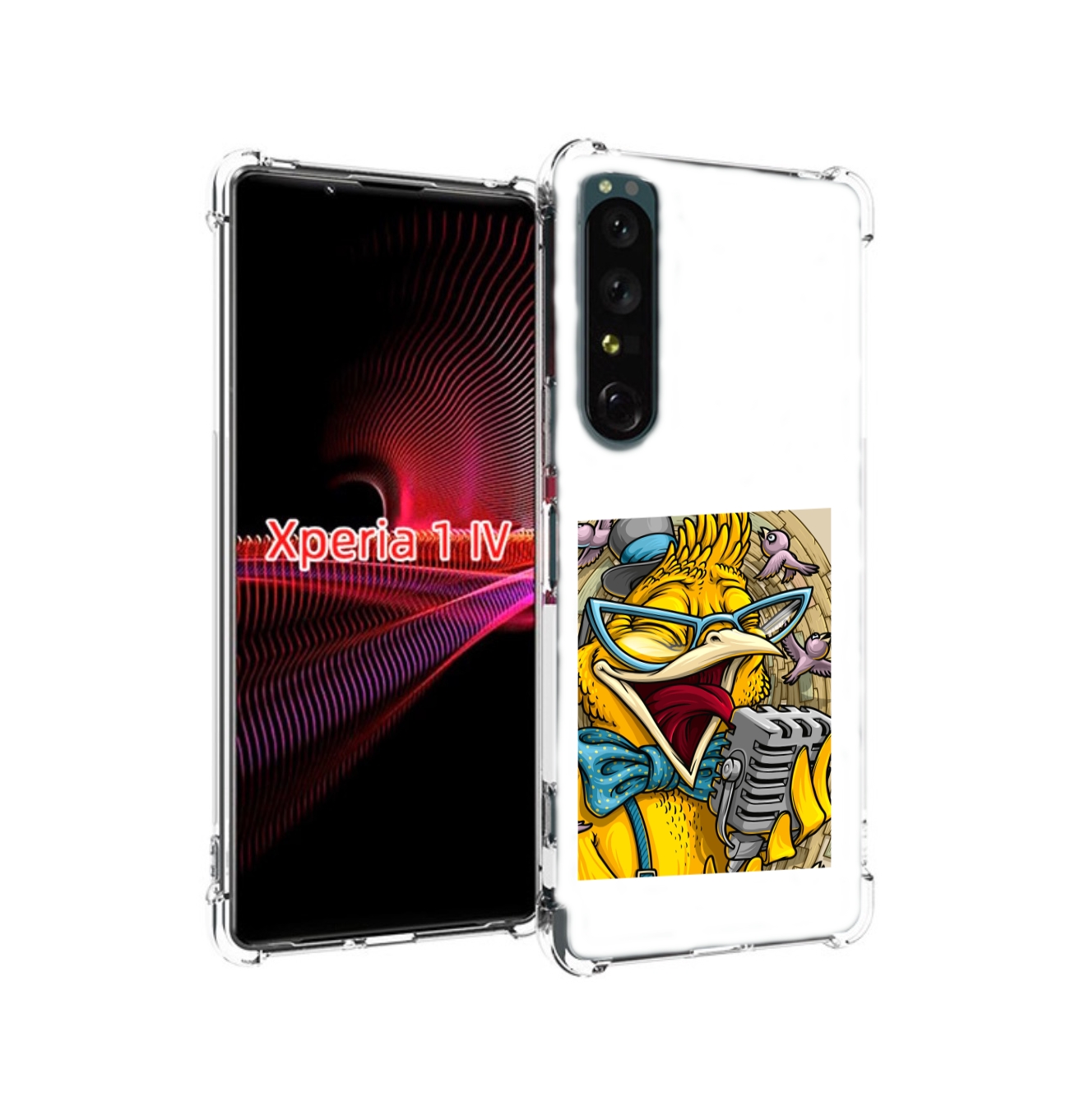 

Чехол накладка MyPads поющая птичка для Sony Xperia 1 IV, Прозрачный, Tocco