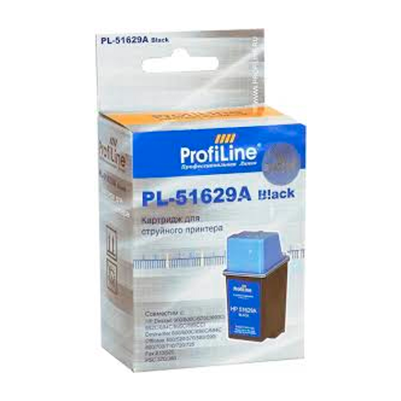 

Картридж для струйного принтера Profiline (PL-51629A) черный, совместимый
