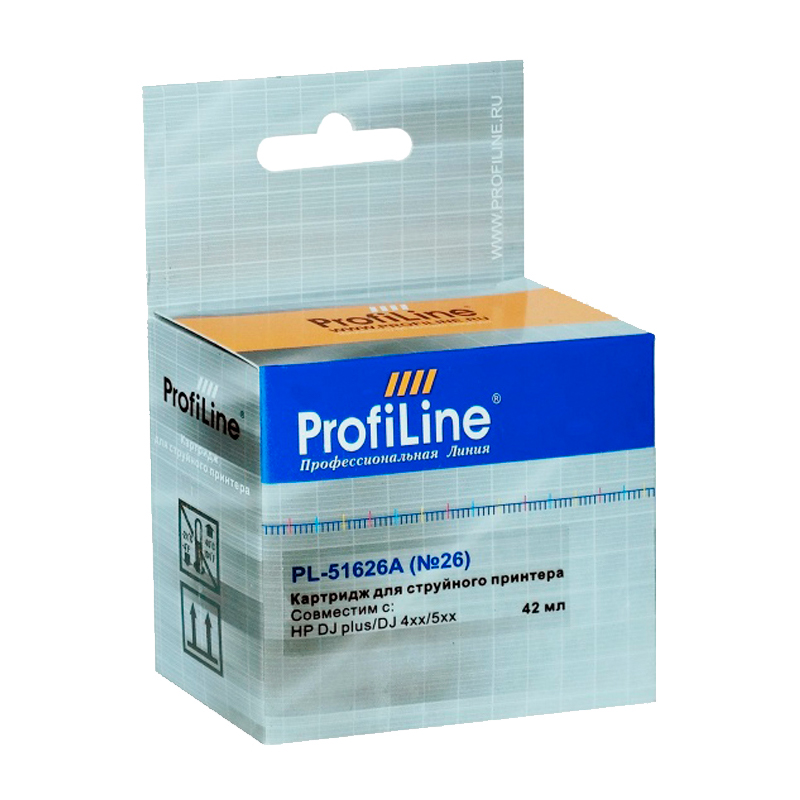 

Картридж для струйного принтера Profiline (PL-51626A) черный, совместимый