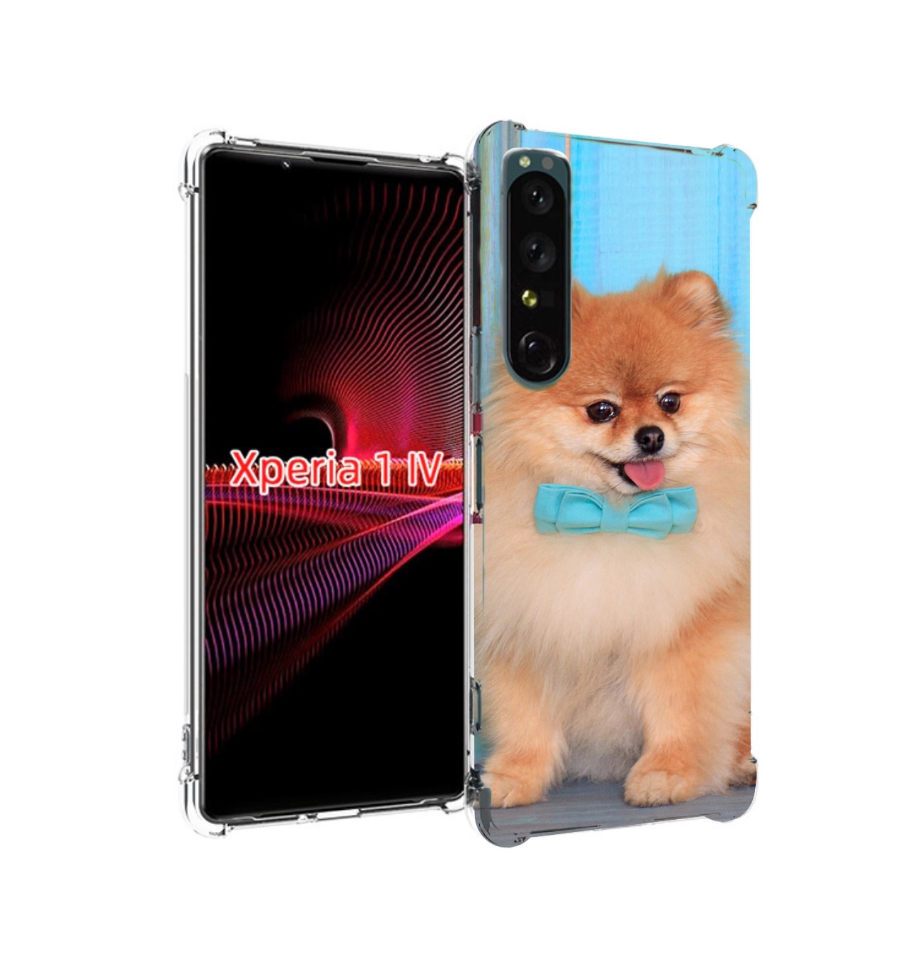

Чехол накладка MyPads померанскии шпиц для Sony Xperia 1 IV, Прозрачный, Tocco