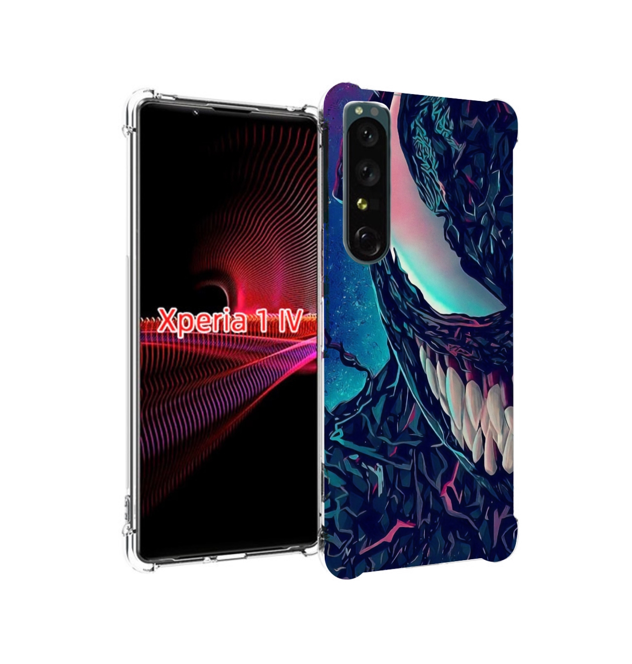 

Чехол накладка MyPads полу веном для Sony Xperia 1 IV, Прозрачный, Tocco