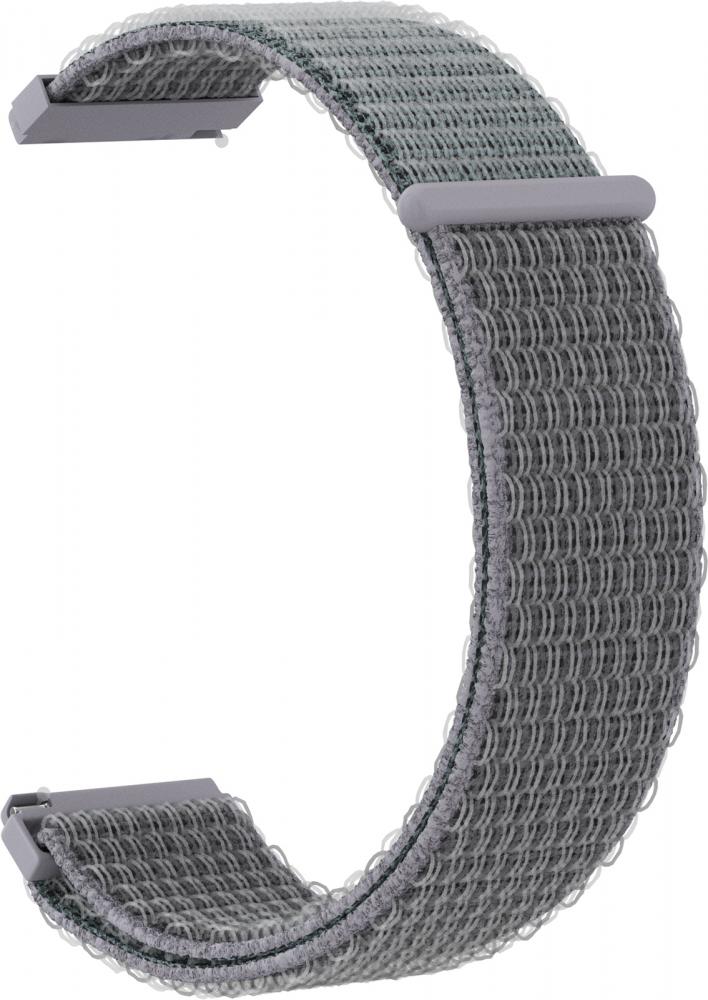 

Ремешок нейлоновый GSMIN Woven Nylon 20 для Fitbit Versa (Серый)