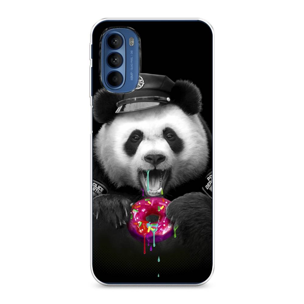 

Чехол Awog на Motorola Moto G31/G41 "Панда police", Разноцветный, 242550-2