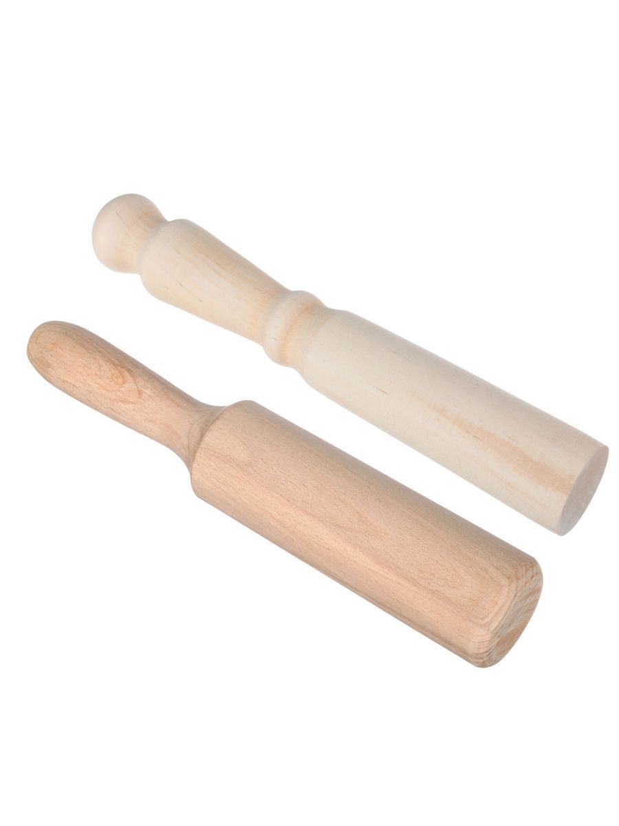 

Толкушка деревянная 25x4,5см, Бежевый, 889-048