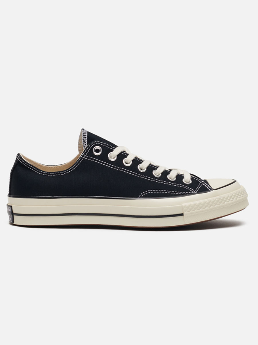 

Кеды унисекс Converse All Star Chuck 70 Low черные 46 EU, All Star Chuck 70 Low