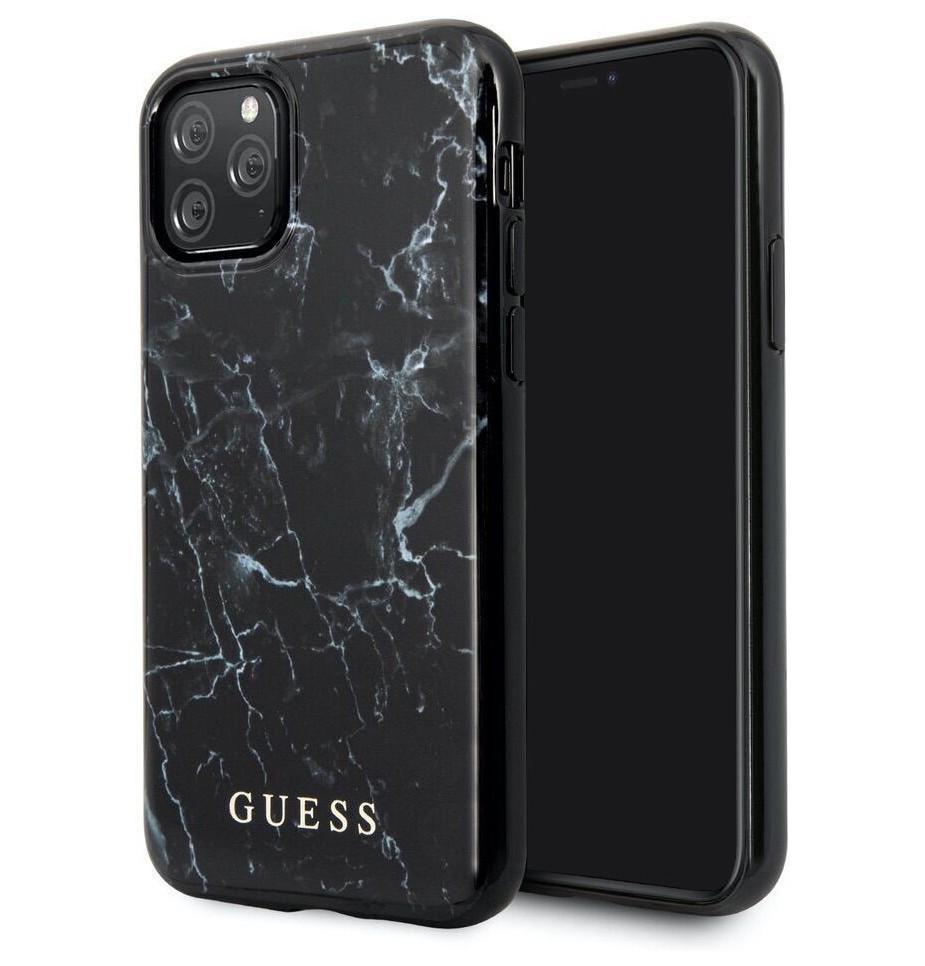 фото Чехол cg mobile guess marble design iphone 11 pro max черный