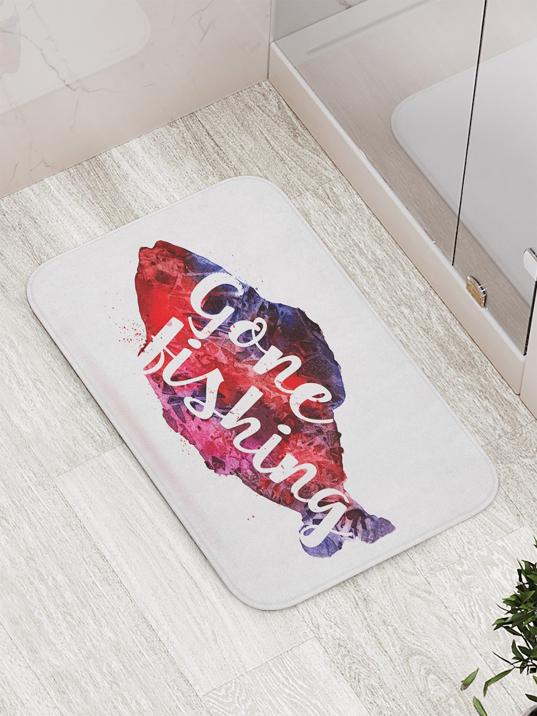 

Коврик противоскользящий для ванной, сауны, бассейна, 77х52 см bath_90040 JoyArty