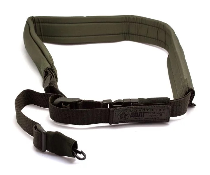 Оружейный ремень ДОЛГ-М3 (комплектация универсал, зеленый)