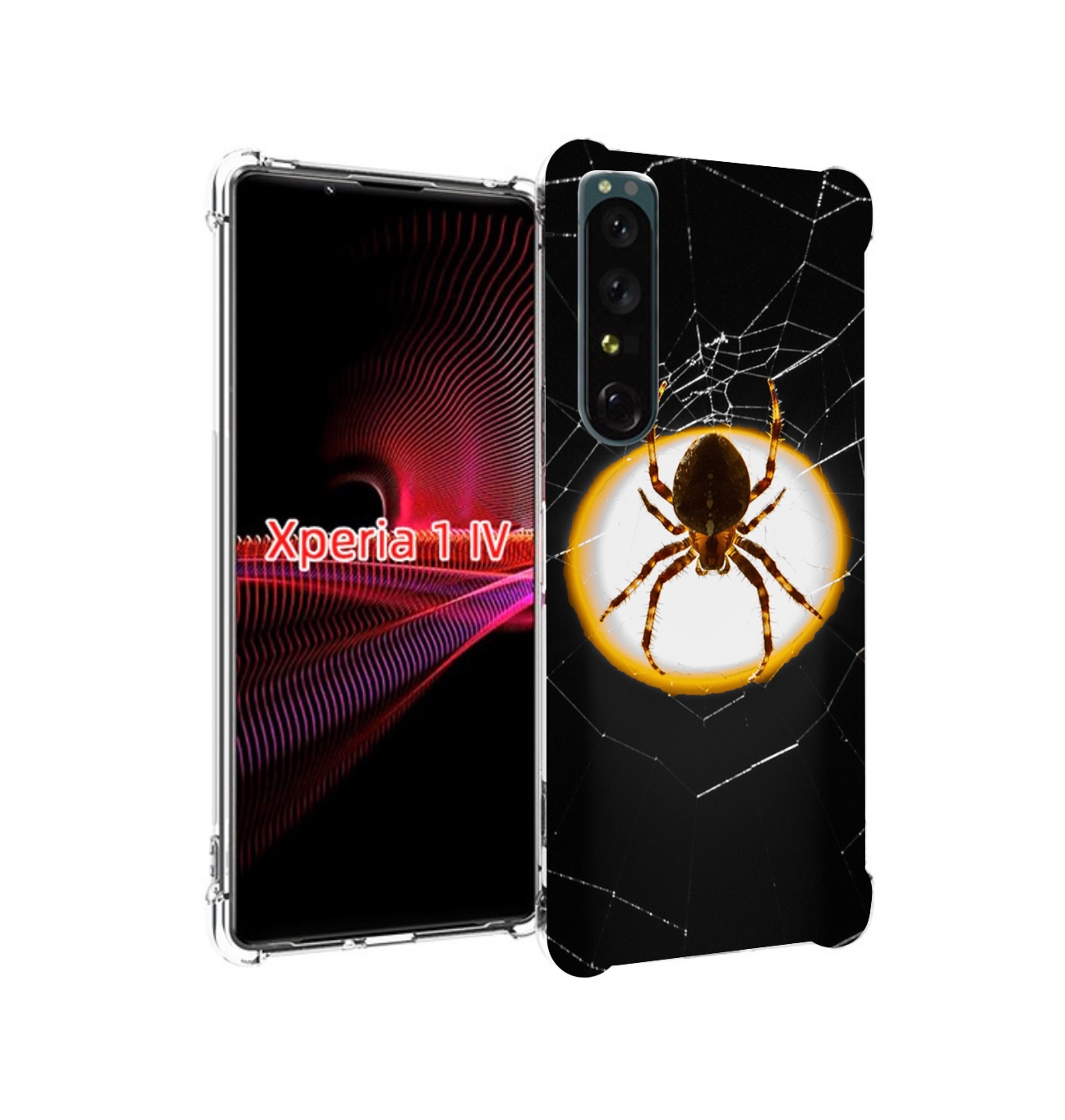 

Чехол накладка MyPads паук-с-паутинкой для Sony Xperia 1 IV, Прозрачный, Tocco