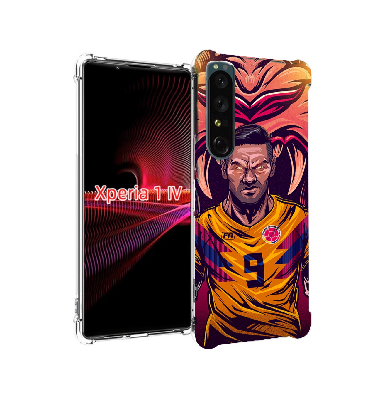 

Чехол накладка MyPads парень-тигр-красный для Sony Xperia 1 IV, Прозрачный, Tocco