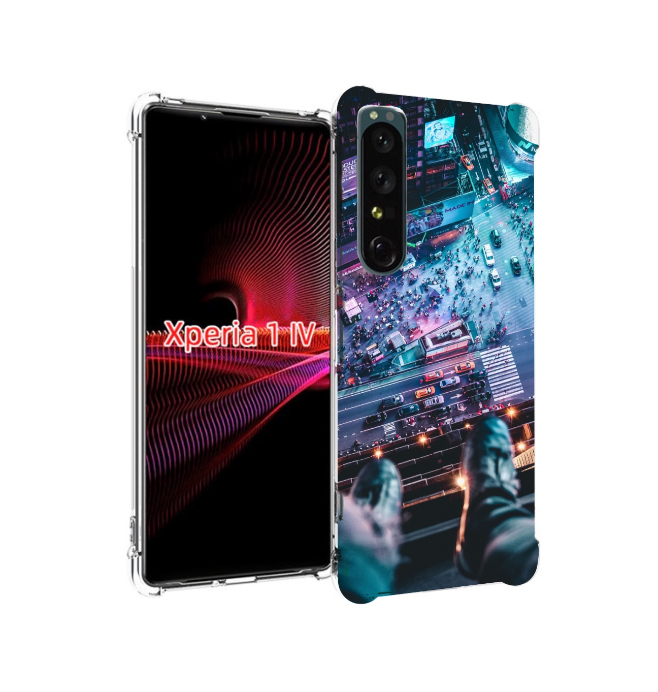 

Чехол накладка MyPads парень на крыше для Sony Xperia 1 IV, Прозрачный, Tocco