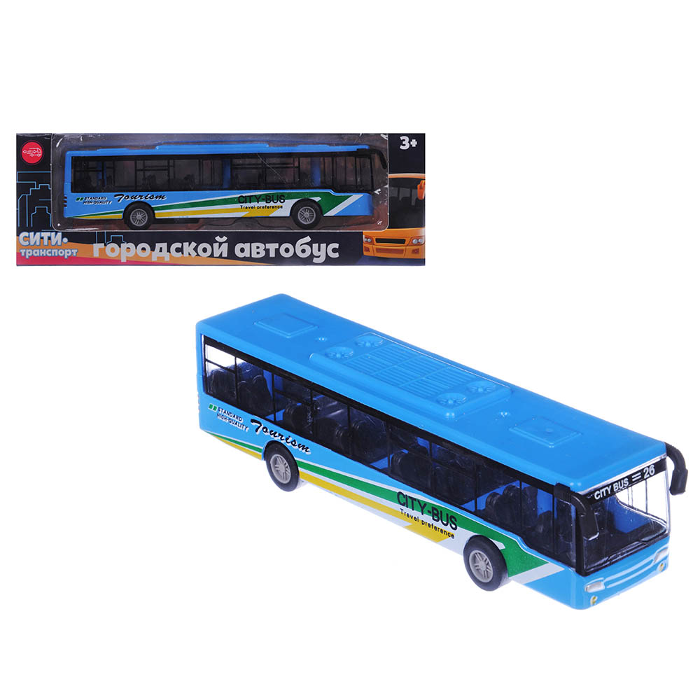 

Автобус Игроленд 292-199 инерционный 15 х 3,3 х 3,3 см в ассортименте