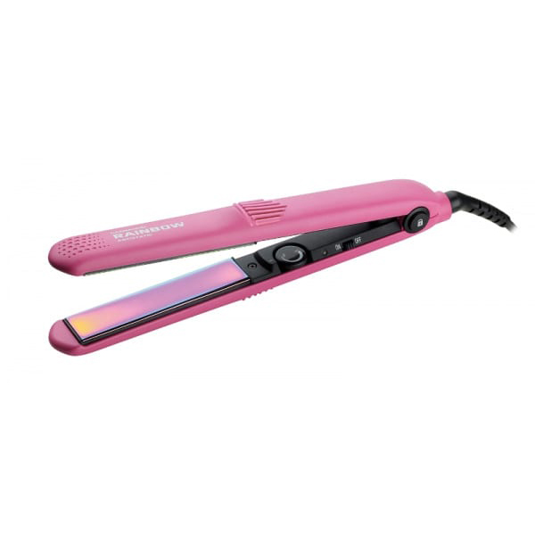 Выпрямитель волос Gamma PIU RAINBOW ANTISTATIC HS-JDL-157 Pink выпрямитель для волос gamma piu rainbow 200вт чёрный 117
