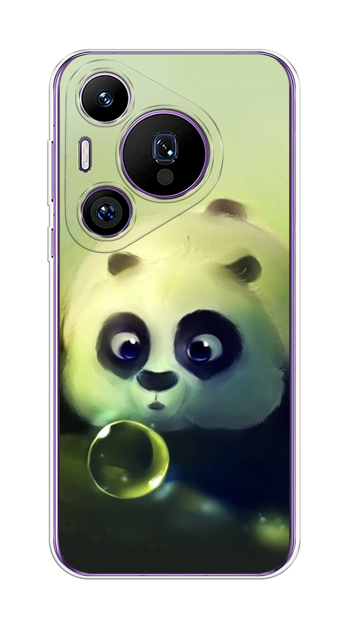 

Чехол на Huawei Pura 70 Pro/70 Pro Plus "Малыш панды", Зеленый;черный;серый, 6124150-1