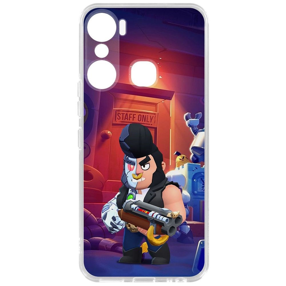

Чехол-накладка Brawl Stars-Б-800 для Infinix Hot 12 Pro