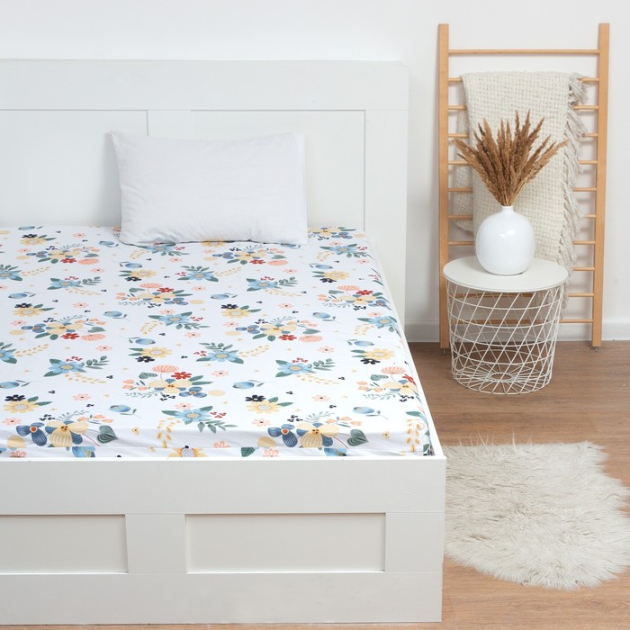 

Простыня на резинке LoveLife 160х200х25см, 100% хлопок, сатин, 125г/м²