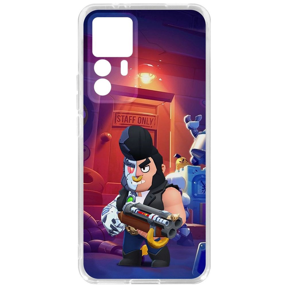 

Чехол-накладка Brawl Stars-Б-800 для Xiaomi 12T Pro, Прозрачный