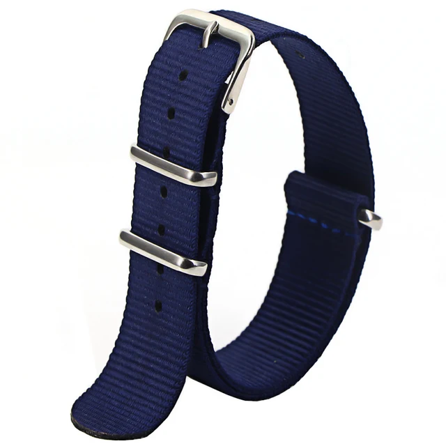 

Сплошной ремешок унисекс Watchband 003/16 синий, 003/16