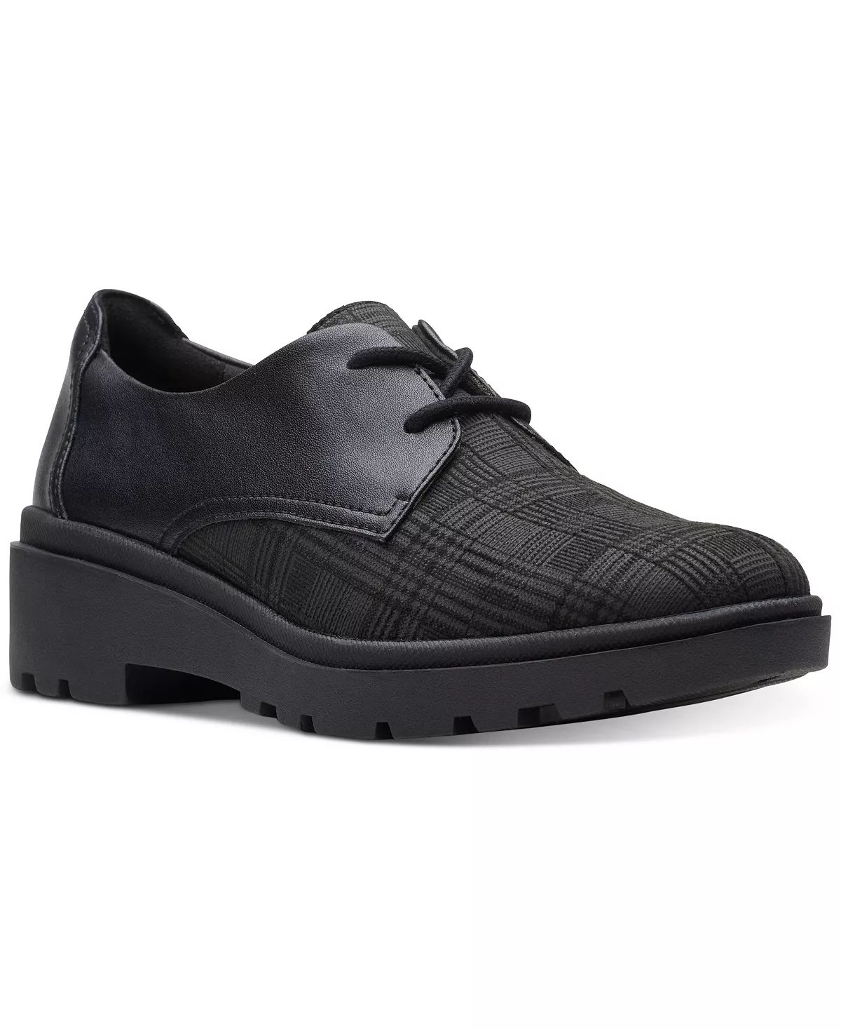 Полуботинки женский Clarks 26167690 черные 40 EU