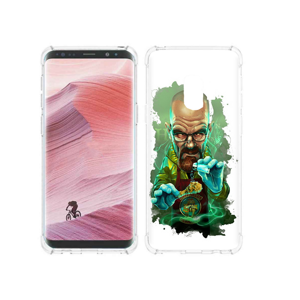 

Чехол MyPads Tocco для Samsung Galaxy S9 повар (PT101623.567.546), Прозрачный, Tocco