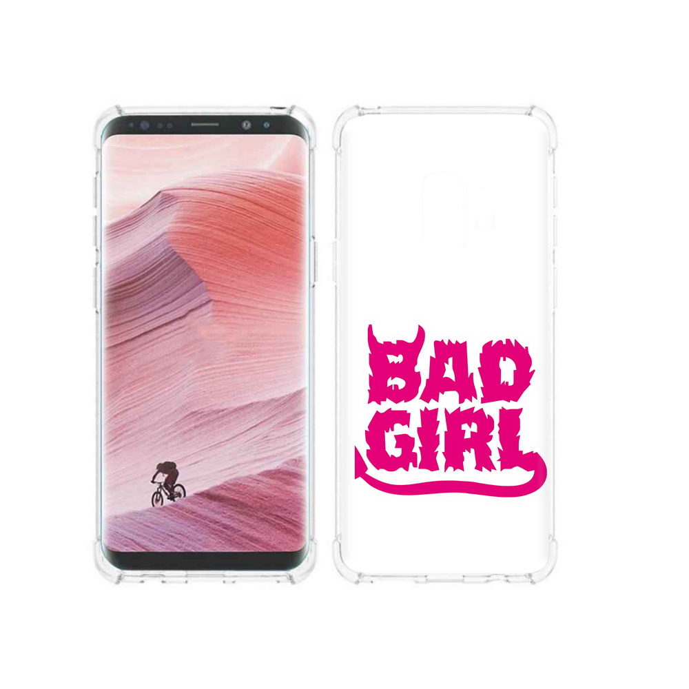 

Чехол MyPads Tocco для Samsung Galaxy S9 плохая девочка (PT101623.567.545), Прозрачный, Tocco