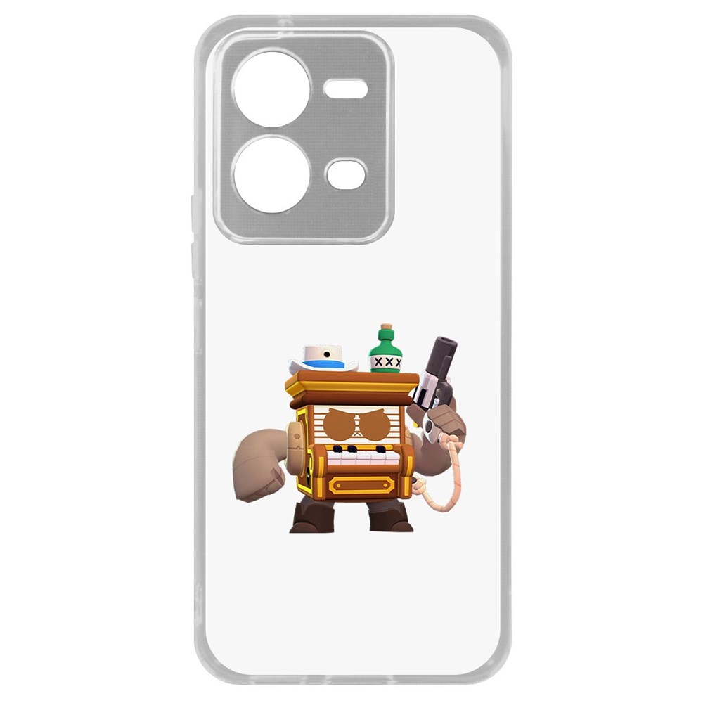 

Чехол-накладка Brawl Stars-8-бит из салуна для Vivo V25