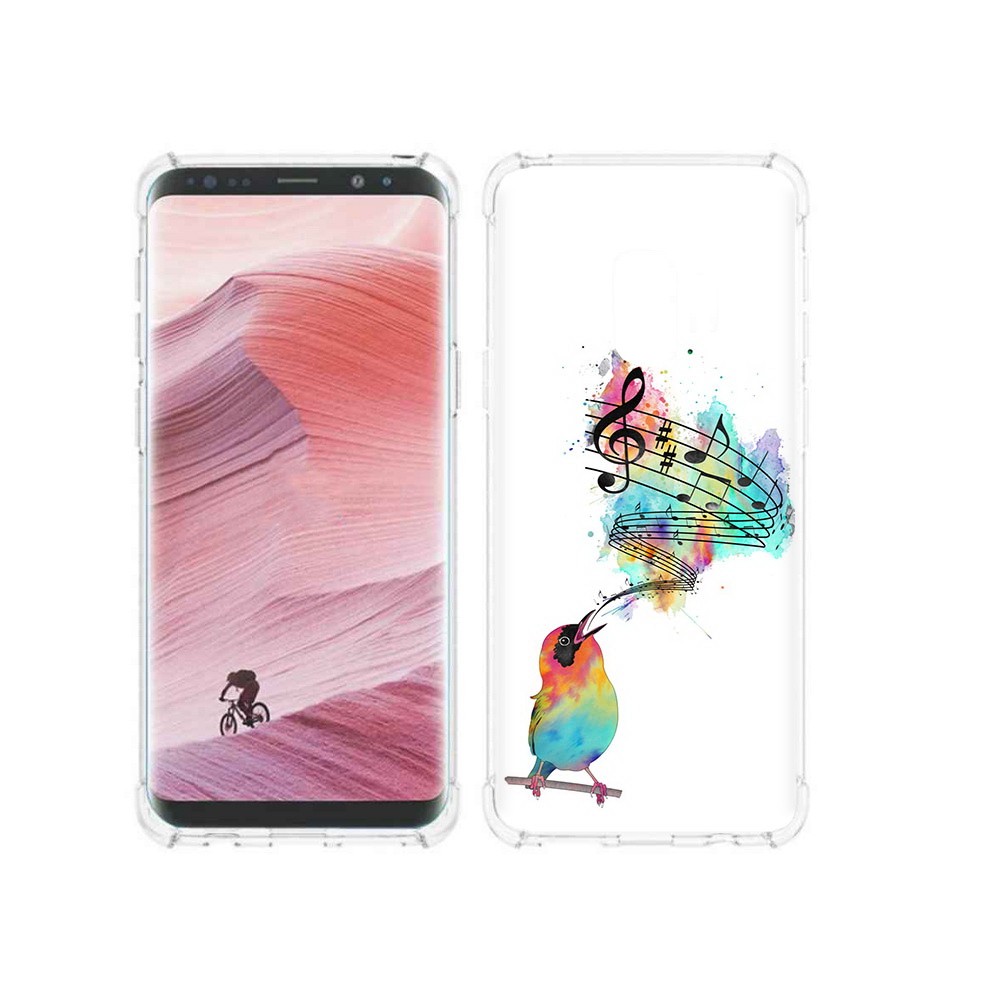 

Чехол MyPads Tocco для Samsung Galaxy S9 певчая птичка (PT101623.567.536), Прозрачный, Tocco